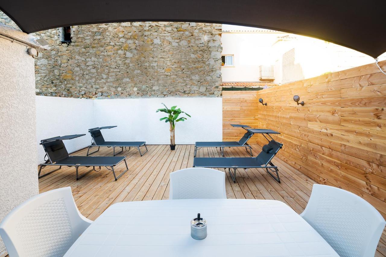 Superbe Appartement A 2 Pas Des Halles, Climatise, Terrasse, Garage Narbonne Eksteriør billede
